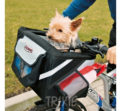 Cestování se psem - Přepravka Front -Box na kolo na řídítka 38x25x25cm