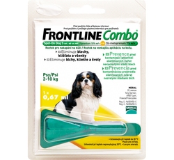 Antiparazitika - Frontline Combo Spot-On Dog S 1x0,67ml