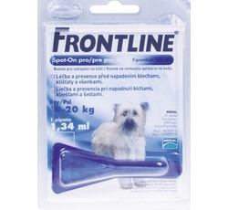 Antiparazitika - Frontline Spot-On pro psy M 1x1,34ml - modrý
