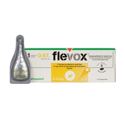 Antiparazitika - Flevox Spot-On Dog S (2-10 kg) sol 1x0,67ml