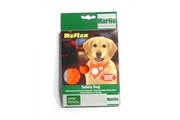 Šátek na krk reflex Safety Dog 38-50cm Oranž